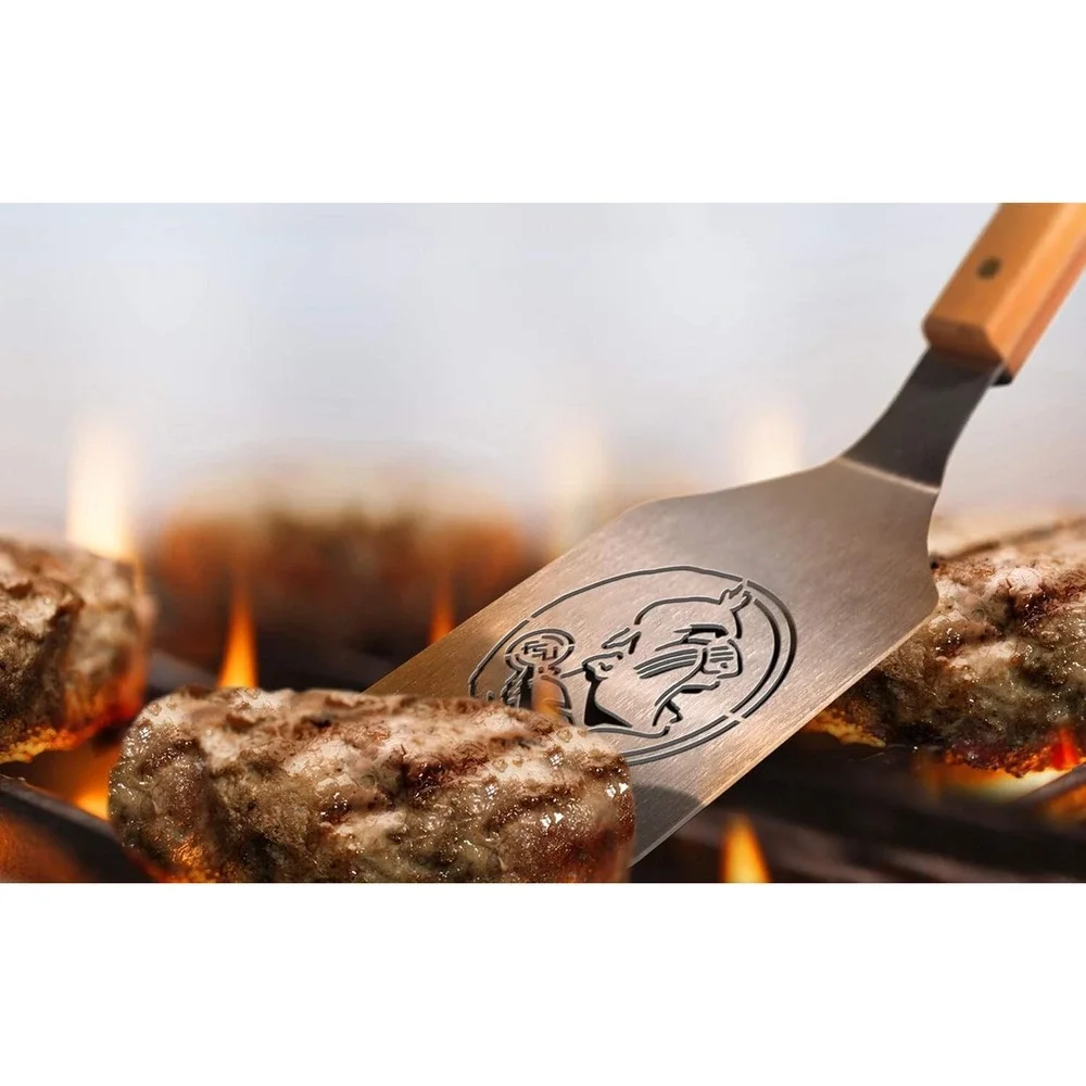 Official NCAA BBQ Tool Set‎ – 3-Piece Stainless Steel Grill Kit by YouTheFan